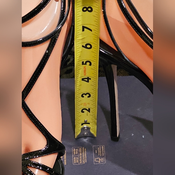 LE SILLA Elegant Black Strappy Women's Heels - Picture 7 of 11